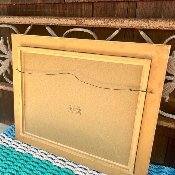 Framed Original Watercolor Painting of a Sailboat in a Gray Frame - Picture 6 of 6